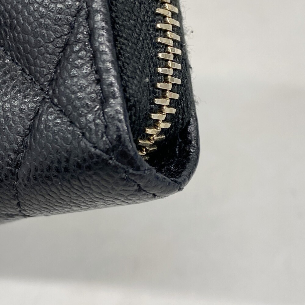 CHANEL Black Caviar Leather Wallet - Picture 5 of 8